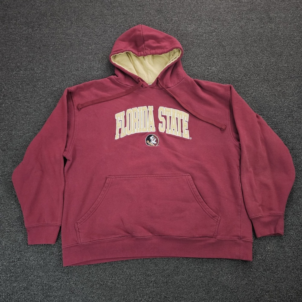 Vintage FSU Florida State Seminoles Hoodie Mens XL Sweatshirt University Y2k‎